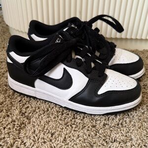 Nike Kids Black and White Sneakers